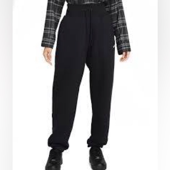 NEW Nike Sportswear Phoenix Fleece High-Waisted Oversized Jogger Sweatpants Sz S - Picture 2 of 5